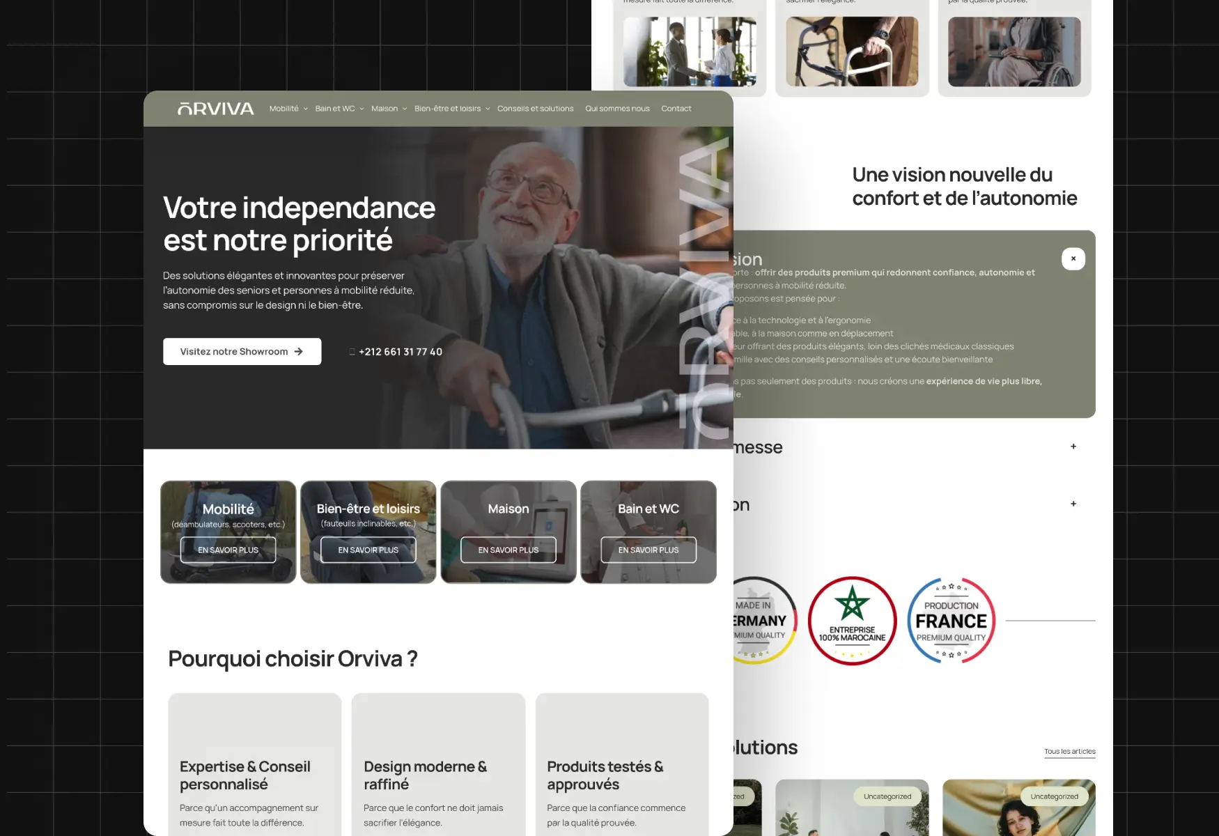 Medical Equipment Company Website Design - Healthcare Web Design Morocco